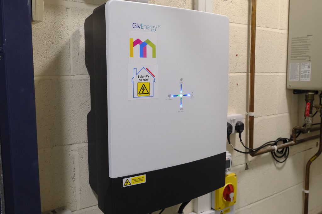 Givenergy inverter installed by Menai in Menai Bridge Cricket Club