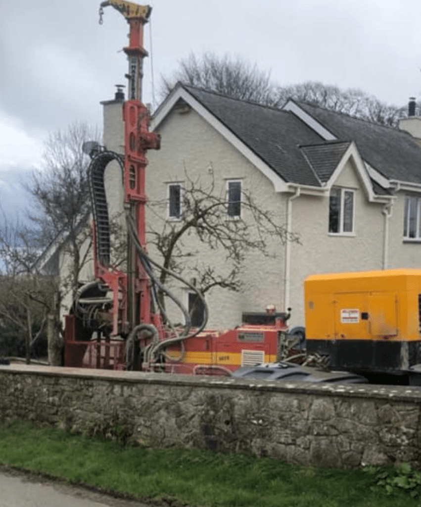 Ground source heat pump project