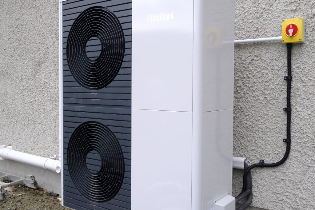 Menai Bridge Cricket Club air source heat pump installation